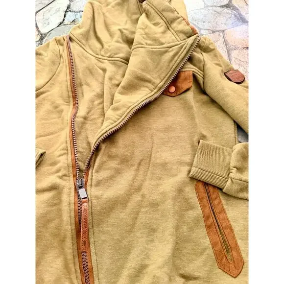 WANAKOME ASYMMETRICAL HESTRA ZIP UP - Picture 8 of 10